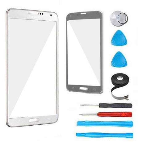 Samsung Galaxy Note 4 N910 Glass Screen Replacement Premium Repair Kit - White