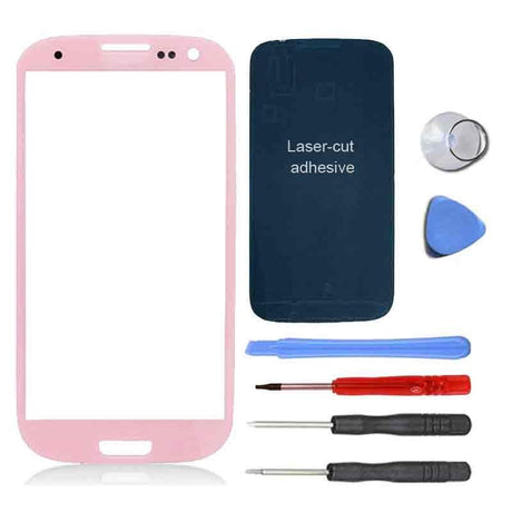 Samsung Galaxy S3 Screen Replacement Premium Repair Kit - Pink - PhoneRemedies
