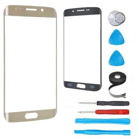 Samsung Galaxy S6 Edge Glass Screen Replacement Premium Repair Kit - Gold