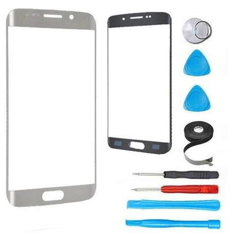 Samsung Galaxy S6 Edge Glass Screen Replacement Premium Repair Kit - White