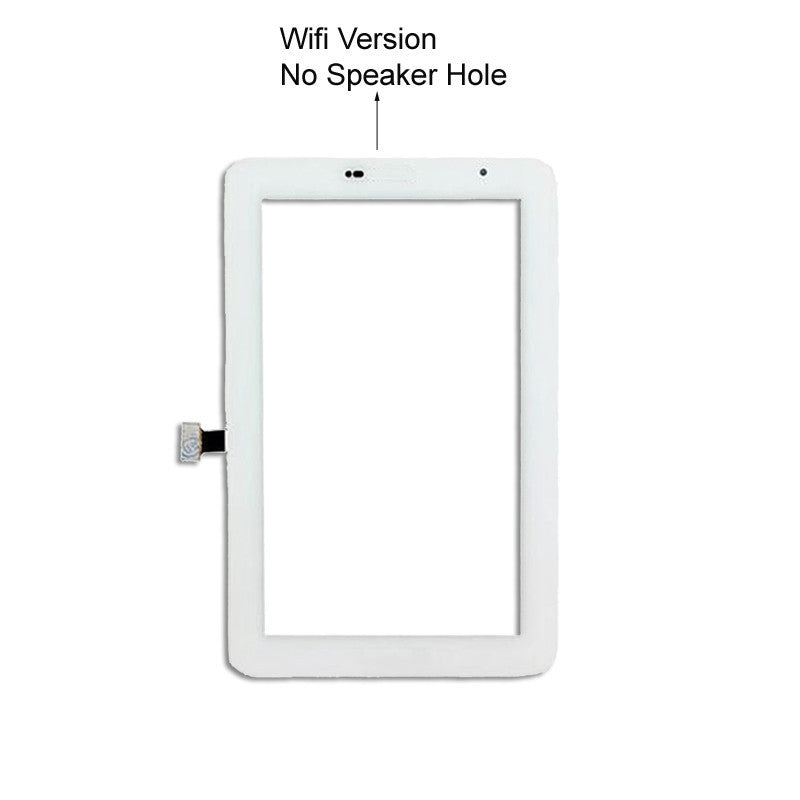 Samsung Galaxy Tab 2 (7") Glass Screen and Touch Digitizer Replacement Premium Repair Kit | P3100 | P3110 | P3113  - White (Wifi Version No Speaker Hole) - PhoneRemedies