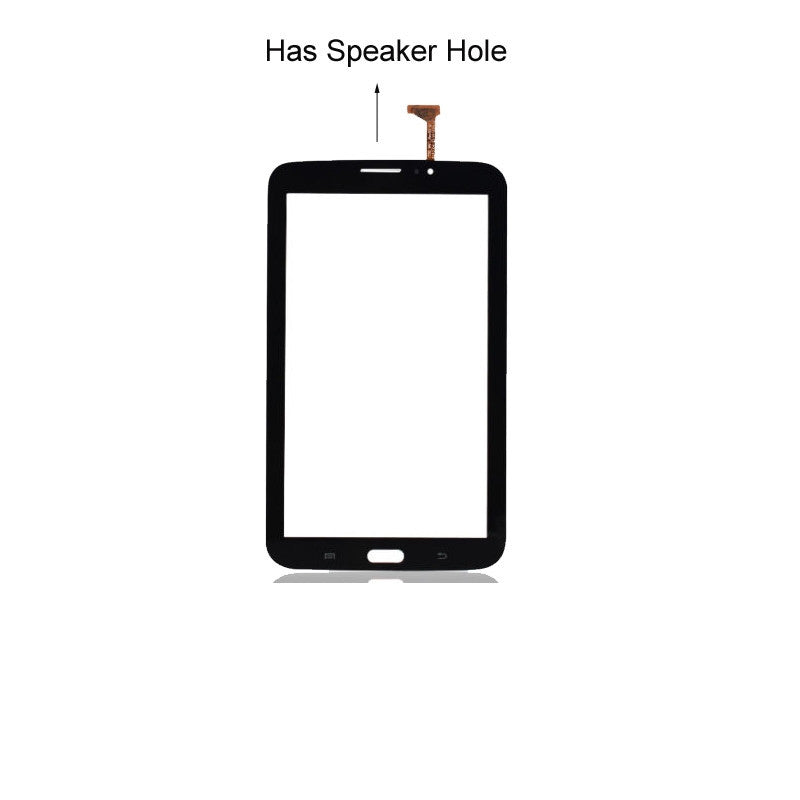 Samsung Galaxy Tab 3 (7") Glass Screen and Touch Digitizer Replacement Premium Repair Kit (With Speaker hole) - Black - PhoneRemedies