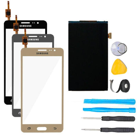 Samsung Galaxy On5 Screen Replacement + LCD Display + Touch Screen Digitizer Premium Repair Kit- Black / White / Gold