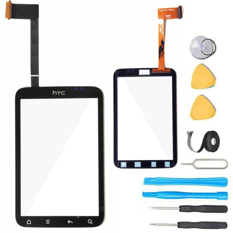 HTC Wildfire S Glass Screen Replacement parts plus tools