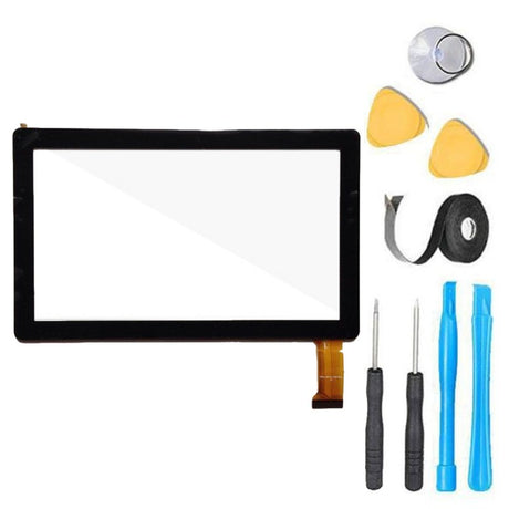 Dragon Touch Y88X 7" Android Tablet Glass Screen Replacement and Touch Screen Digitizer Premium Repair - Black