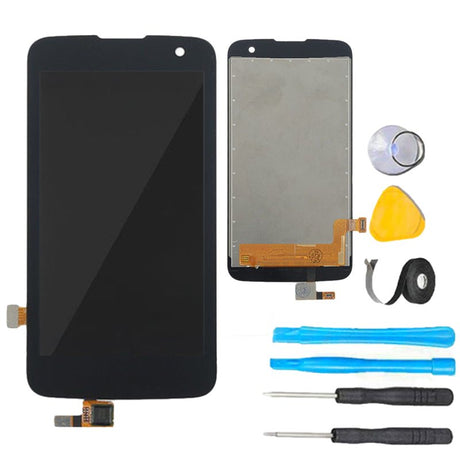 LG Optimus Zone 3 Screen Replacement + LCD + Touch Digitizer Premium Repair Kit  VS425PP l44vl - Black