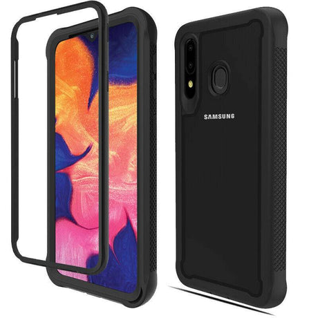 Samsung Galaxy A20 Phone Case Shockproof Protective Rugged Armor Hard Cover