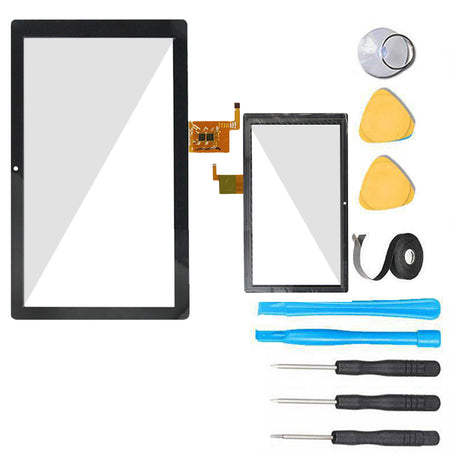 Mach Speed Trio Stealth 10.1" Glass Screen + Touch Digitizer Replacement Premium Repair Kit MST10-21 - Black