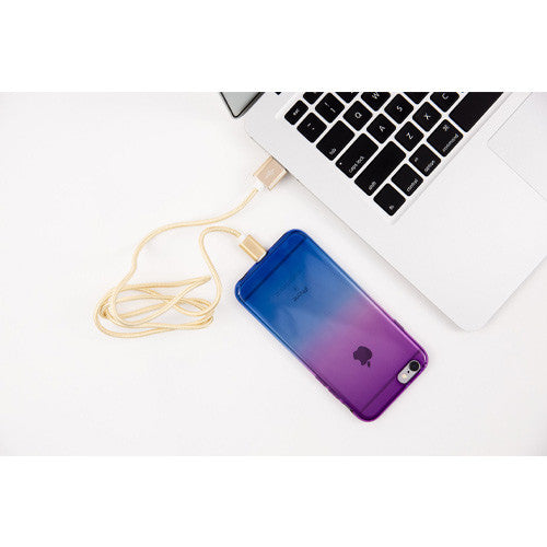 Ombre Gradient Transparent Protective Soft Case Cover - All iPhone Models