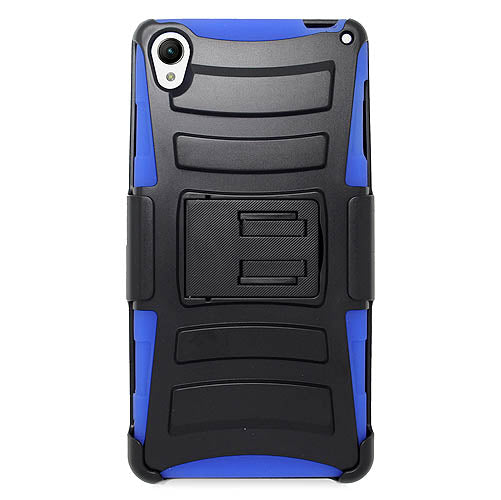 Rugged Armor Hard Case Cover with Belt Clip - Sony Xperia Z3