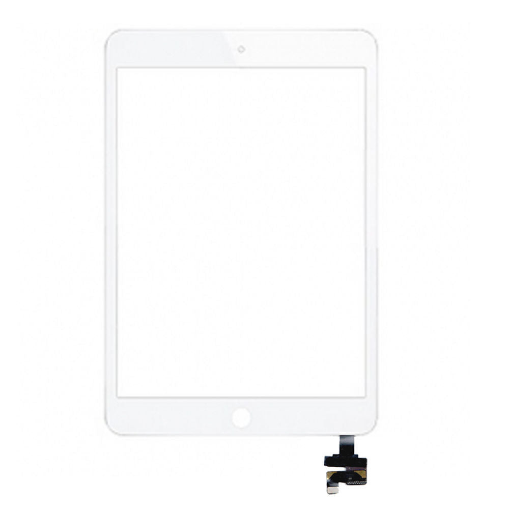 iPad Mini 3 Glass Screen Digitizer Replacement Premium Repair Kit IC Connector - White