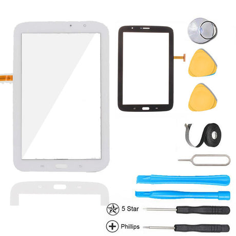 Samsung Galaxy Note 8.0 Glass and Touch Screen Digitizer Replacement Premium Repair Kit N5110- White