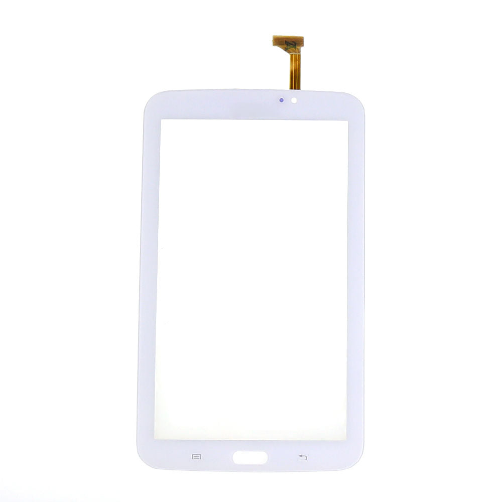 Samsung Galaxy Tab 3 (7") Glass Screen and Touch Digitizer Replacement Premium Repair Kit (Wifi Version No Speaker hole) - White