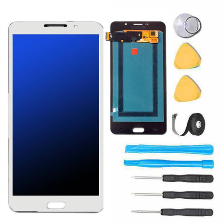 Samsung Galaxy A9 Screen Replacement LCD and Touch Digitizer Premium Repair Kit - White