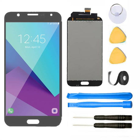 Samsung Galaxy J3 J327 2017 Screen Replacement LCD Digitizer Premium Repair Kit - Gray