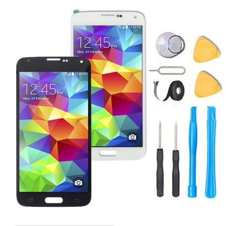 Samsung Galaxy S5 Mini Screen Replacement + LCD + Touch Digitizer Assembly Premium Repair Kit - Black or White