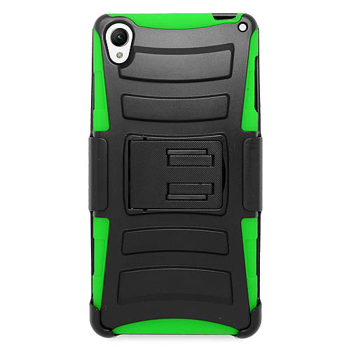 Rugged Armor Hard Case Cover with Belt Clip - Sony Xperia Z3v
