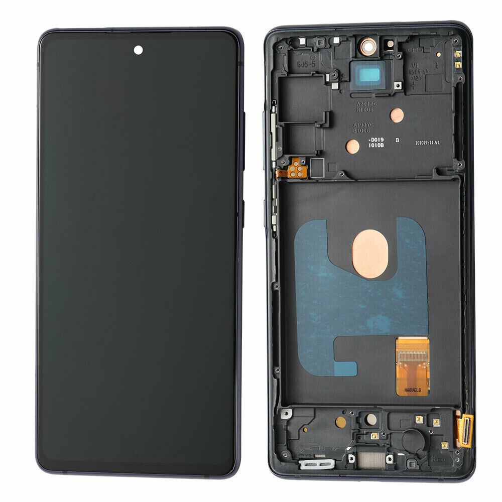 Samsung Galaxy S20 FE 5G Screen Replacement LCD with FRAME Repair Kit SM-G781 - Navy Blue Black