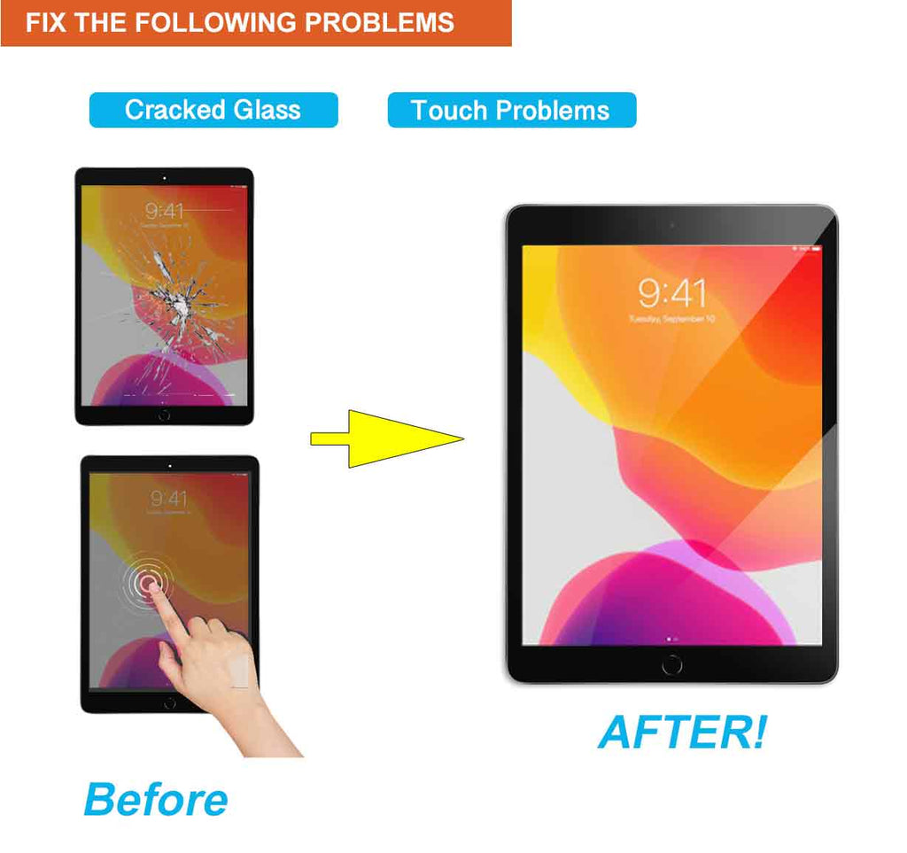 lidelse scaring Kræft iPad Air 4 Screen Replacement Kit 2020 | Front Glass – PhoneRemedies