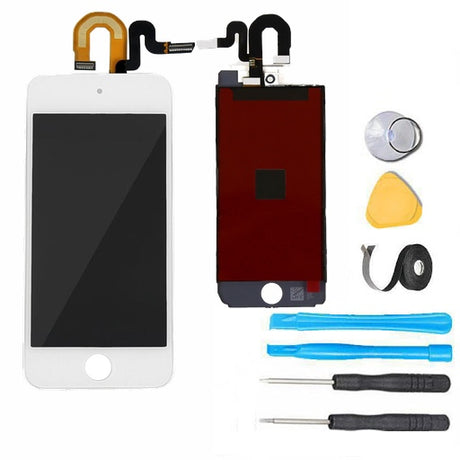 iPod Touch 6 LCD Screen Replacement and Digitizer Display Premium Repair Kit - White