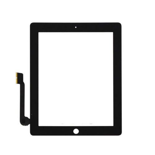 iPad 4 Screen Replacement Glass +Touch Digitizer Premium Repair Kit - Black or White