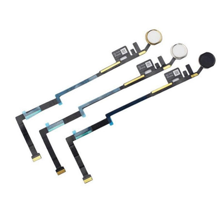 iPad Air 5 2017 Home Button + Flex cable - Black or White/ Silver or Gold