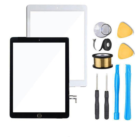 iPad Air 1st Gen Screen Replacement Glass + Touch Digitizer Premium Repair Kit - Black or White