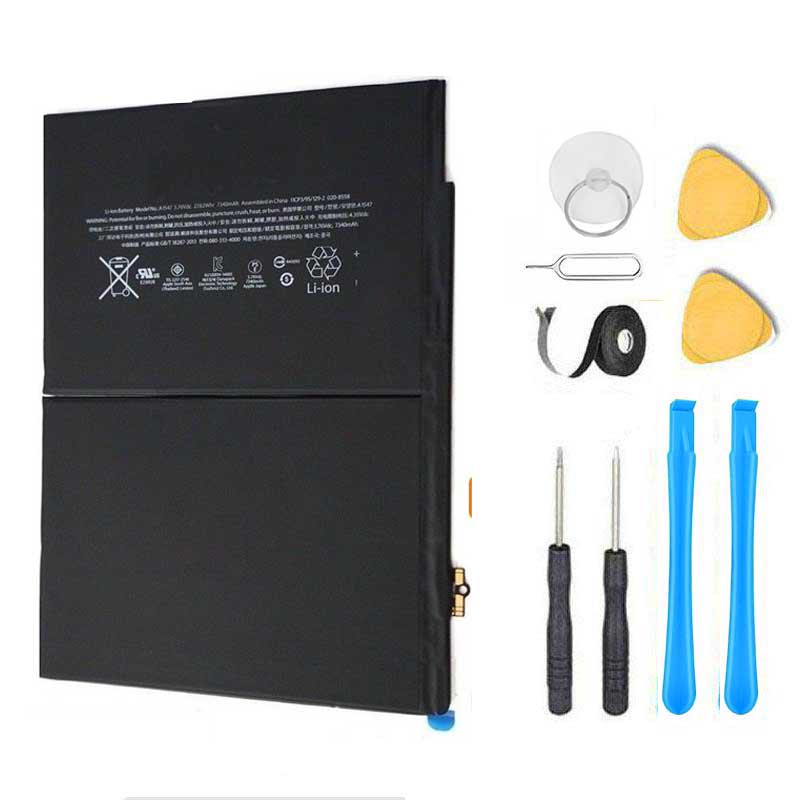 iPad 6 (6th Gen 2018 9.7") Battery Replacement Kit + Tools + Video Instructions