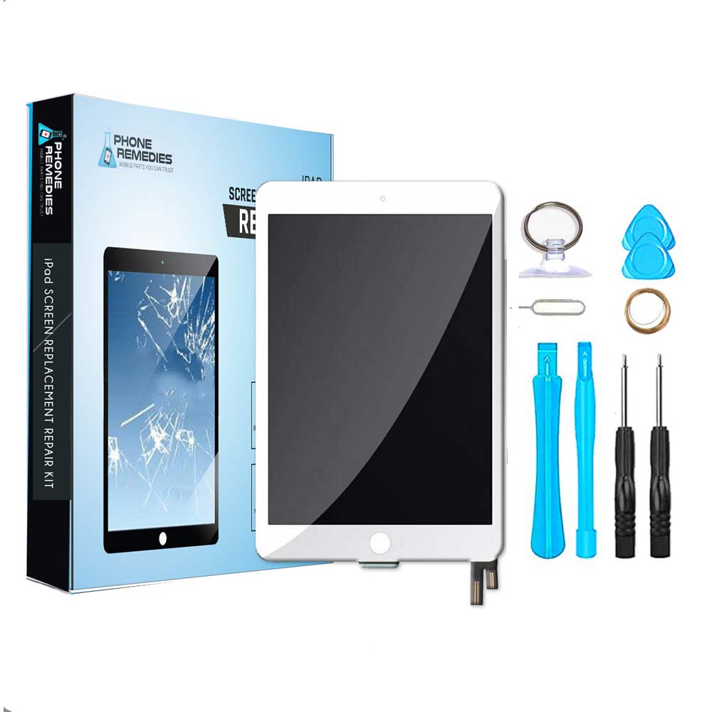 Cyberplads nabo Agnes Gray iPad Mini 4 Glass Screen and Digitizer Replacement Premium Repair Kit -  White | Phone Remedies® – PhoneRemedies