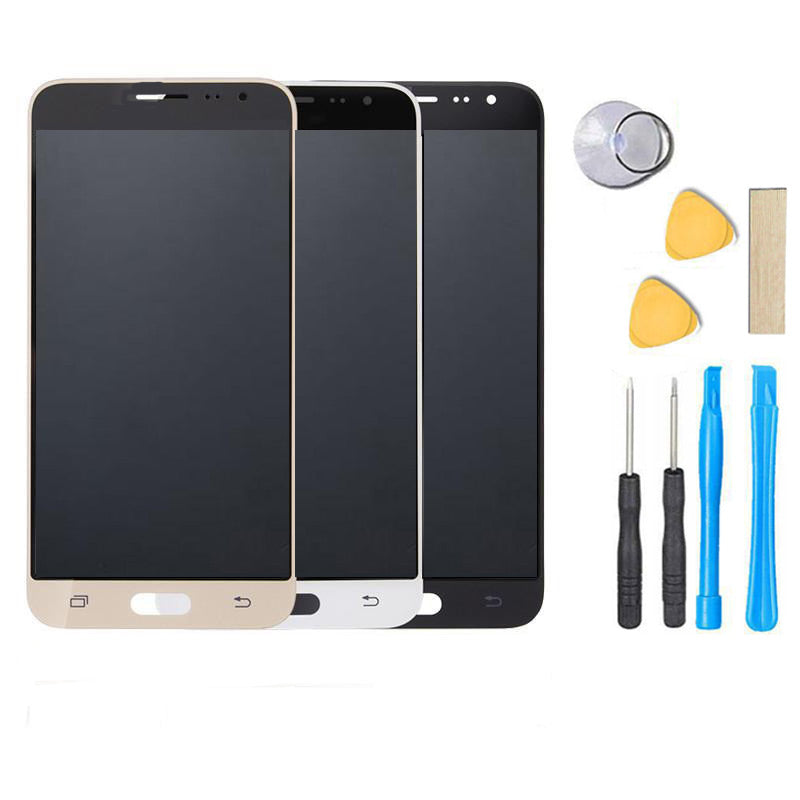 Samsung Galaxy J3 Screen Replacement LCD + Digitizer Assembly Premium Repair Kit J3V J320 J36 J36V J327 - Black / Gold /White