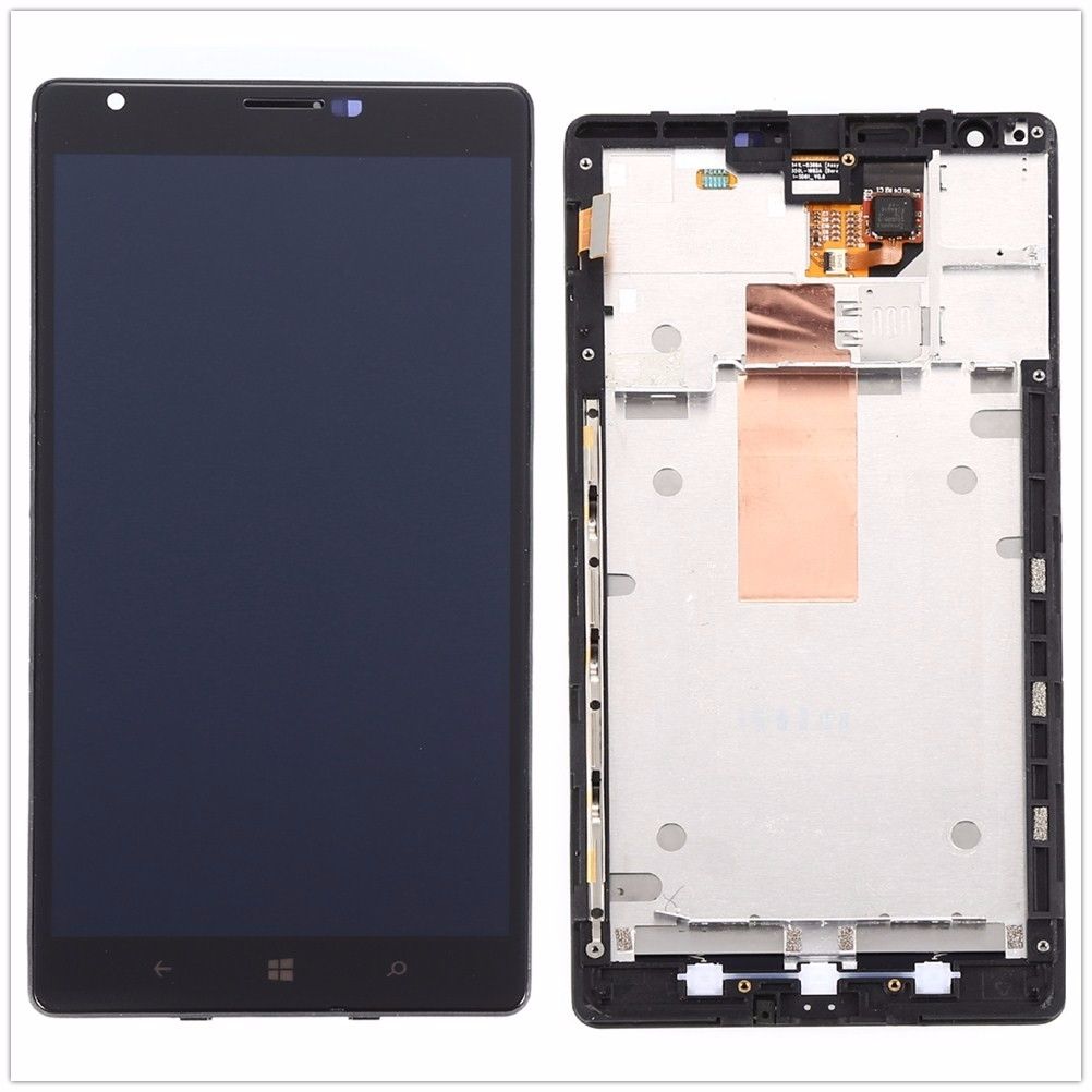 Nokia Lumia 1520 Screen Replacement LCD + Frame + Digitizer Premium Repair Kit N1520