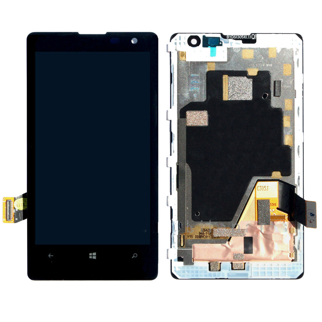 Nokia Lumia 1020 LCD Screen Replacement + Frame + Digitizer Premium Repair Kit N1020