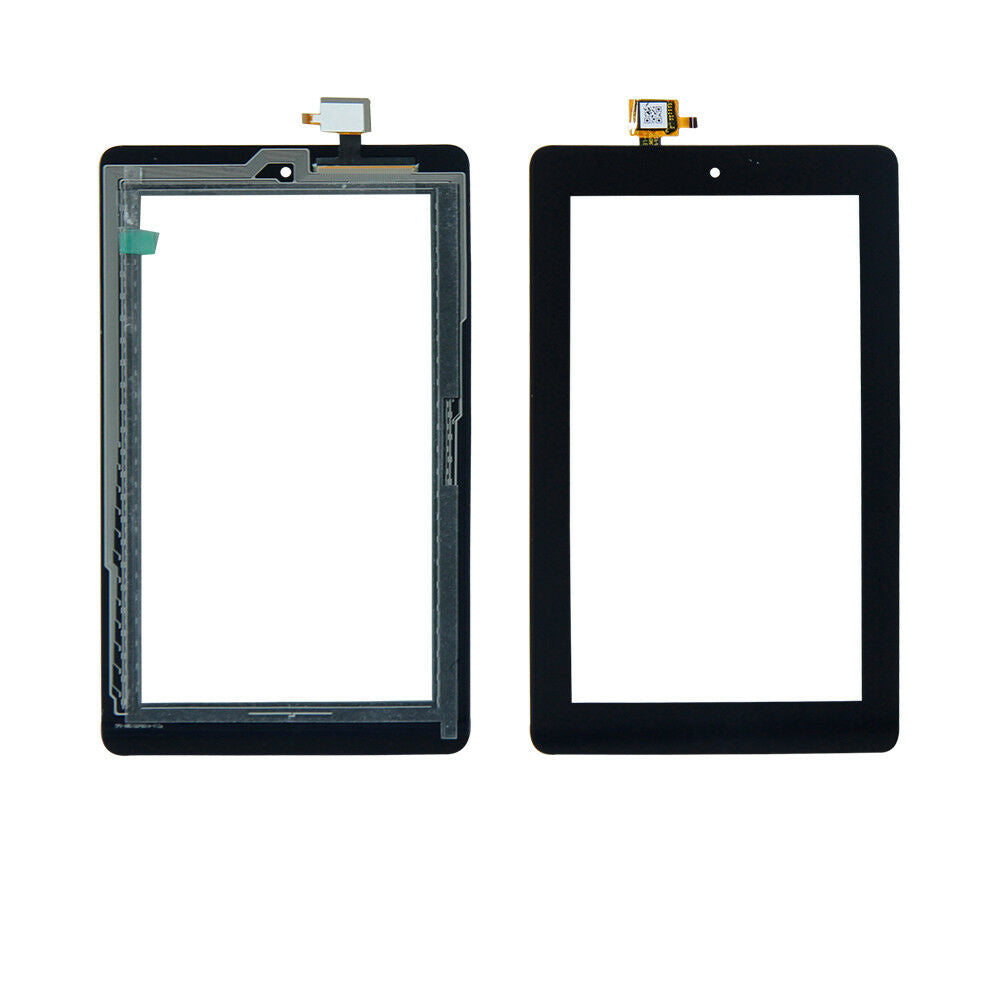 Amazon Kindle Fire 7 (9th Gen) 2019 Glass Screen Replacement Touch Digitizer Premium Repair Kit 9th Generation Alexa