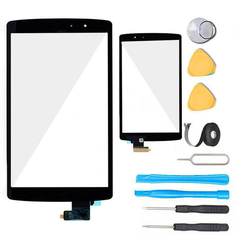 LG G Pad X 8.3 Screen Replacement Glass +Touch Digitizer Premium Repair Kit VK-815 VK815- Black