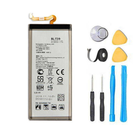 LG G7 Battery Replacement Premium Repair Kit + Tools BL-T39 3000mAh