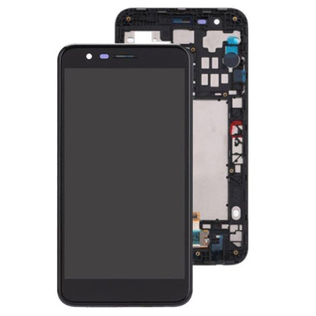 LG K20 Plus Screen Replacement LCD Digitizer + FRAME - TP260 MP260 VS501 -Black