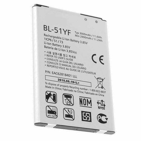LG Stylo Battery Replacement 2900mAh
