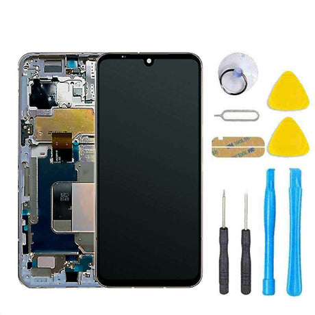 LG V60 Screen Replacement Glass LCD Digitizer Premium Repair Kit - Blue