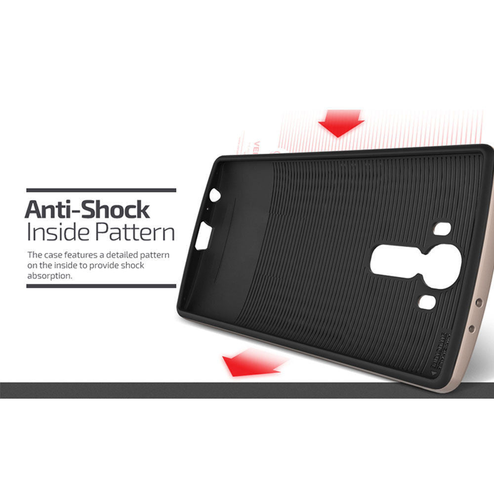 Black Rugged Armor Protective Hard Case Cover - Nexus 5x