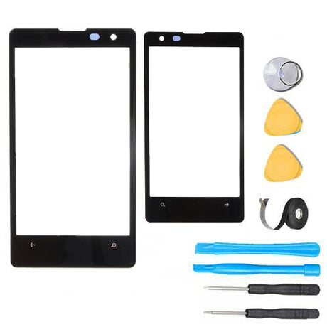 Nokia Lumia 1020 Glass Screen Replacement Premium Repair Kit N1020 - Black