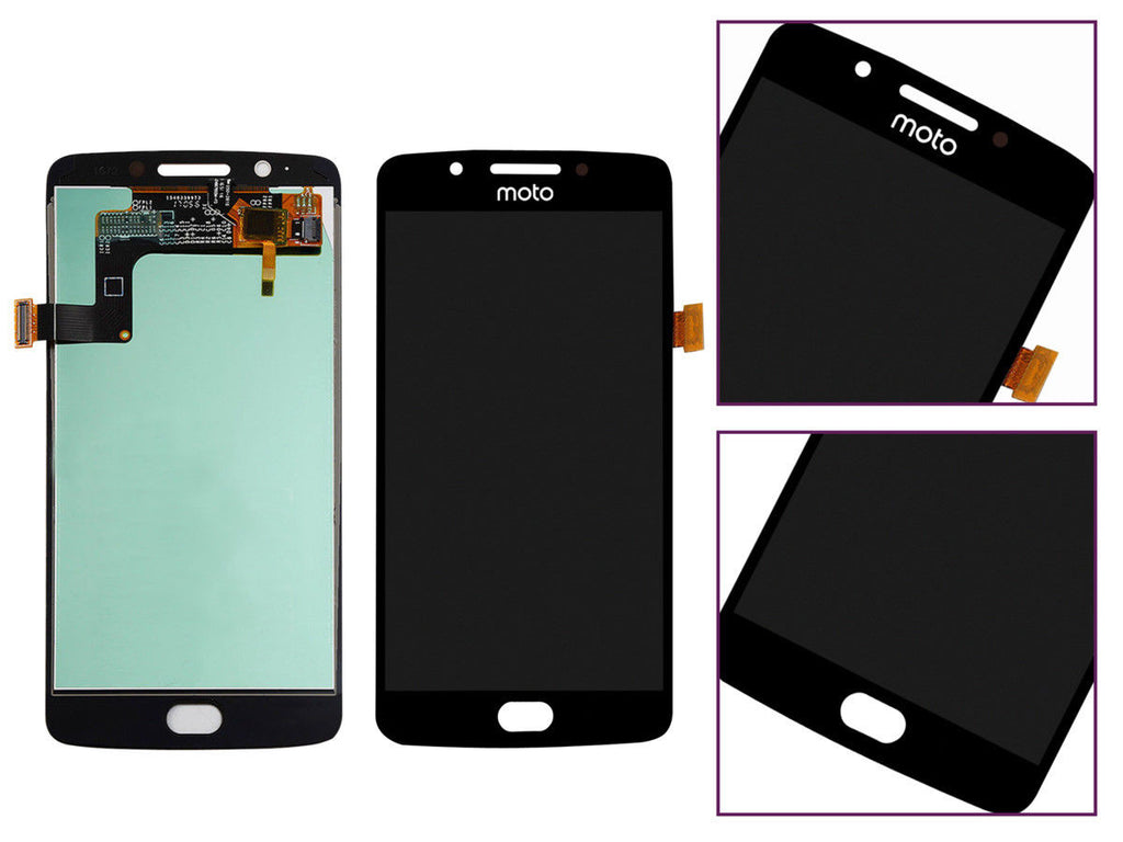Moto G5 Screen Replacement LCD + Touch Digitizer Repair Kit  XT1670 | XT1671 | XT1672 | XT1677 - Black