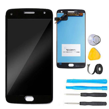 Moto G5 Plus Screen Replacement + LCD + Touch Digitizer Premium Repair Kit - Black