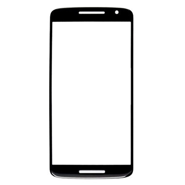 Moto X Play Glass Screen Replacement Premium Repair Kit  - Black