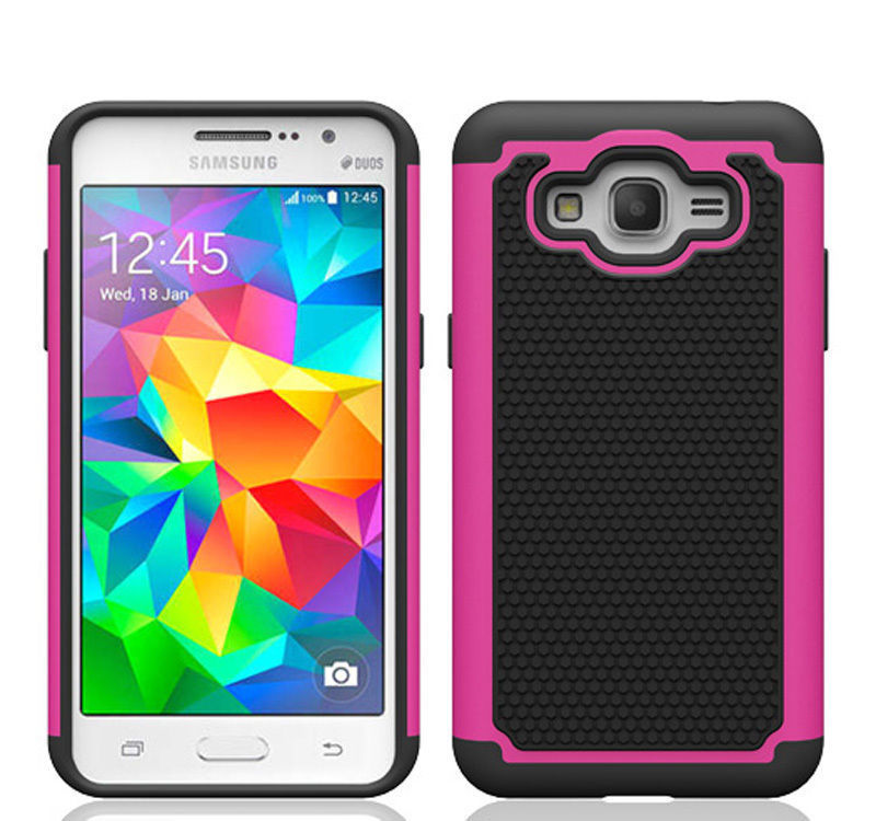 Rugged Armor Protective Hard Case Cover - Galaxy Note 2
