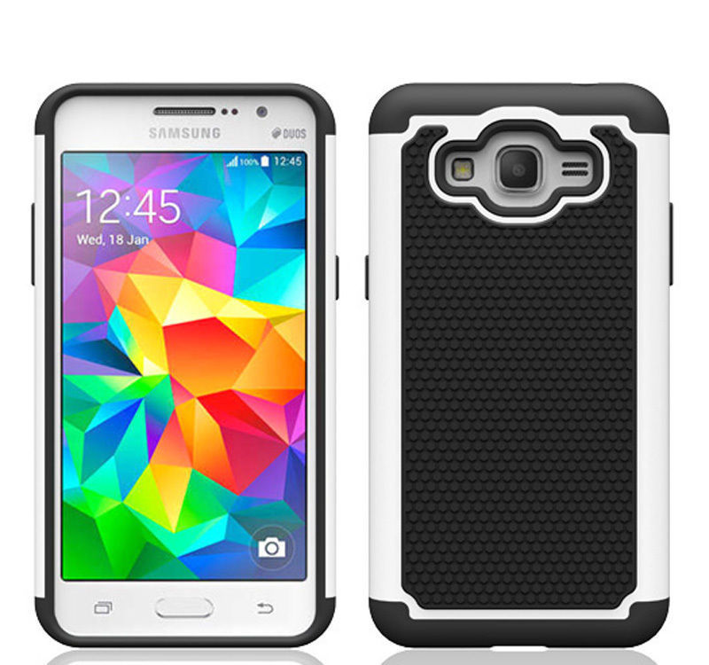 Rugged Armor Protective Hard Case Cover - Galaxy Note 2