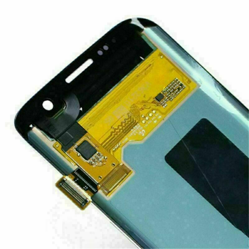 Samsung Galaxy S7 Edge Screen Replacement LCD Premium Repair Kit G935 - Black Gold Silver