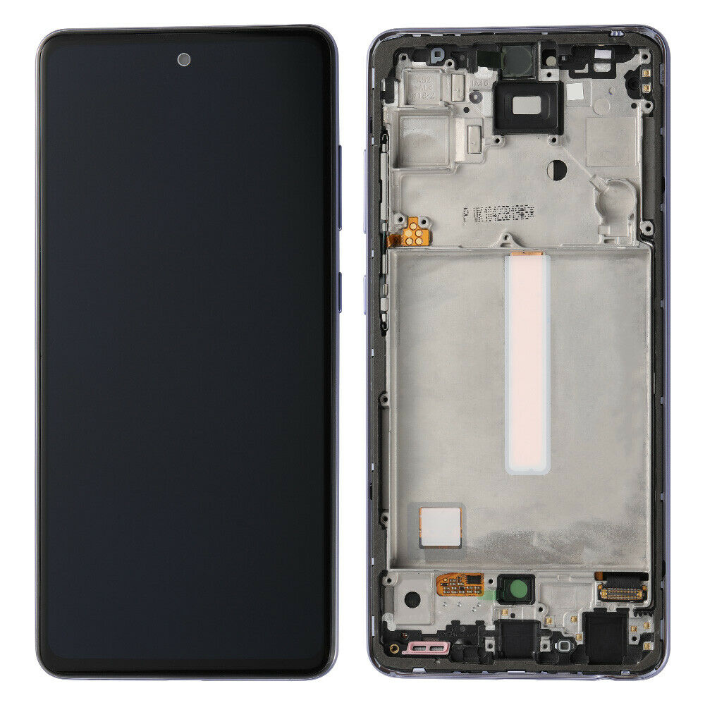 Samsung Galaxy A52 4G Screen Replacement Glass LCD + Digitizer  + FRAME Premium Repair Kit SM-A525 - Black