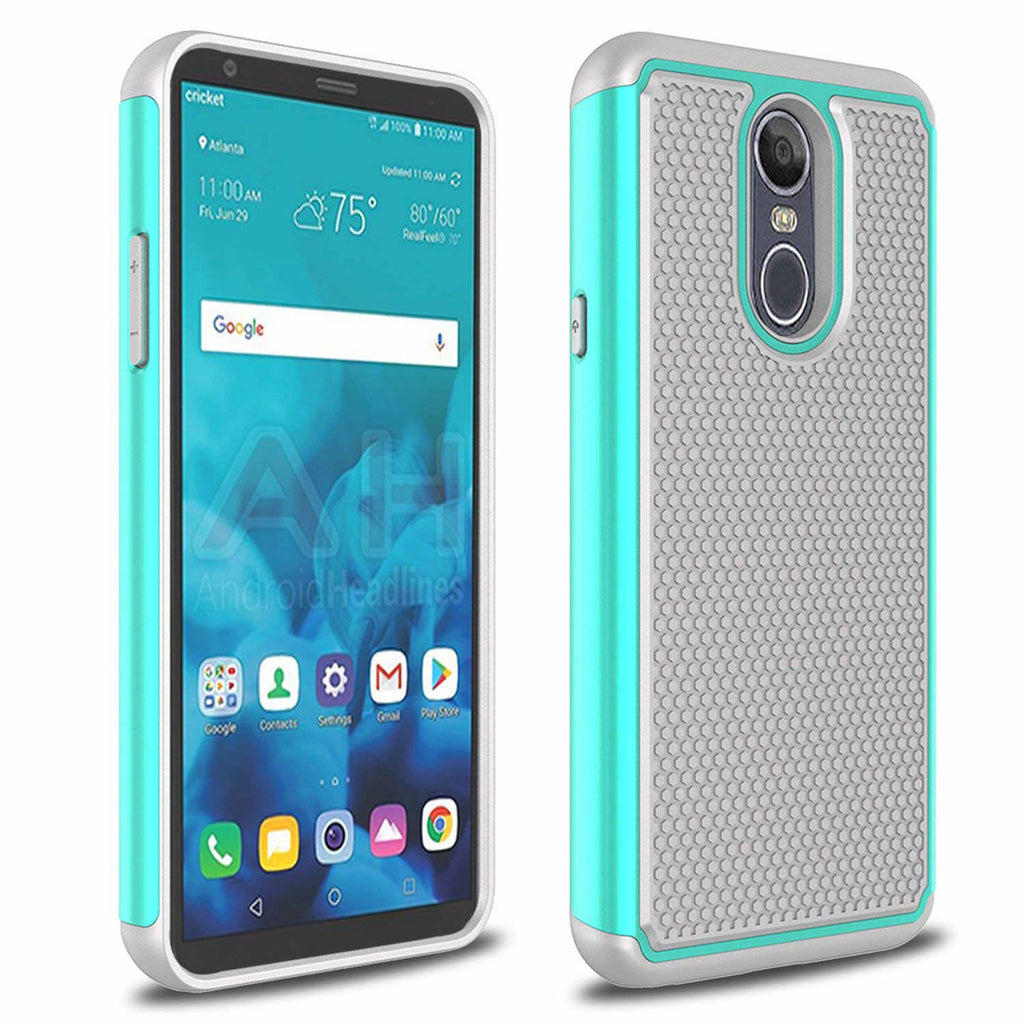 LG Stylo 4 Rugged Armor Hard Case Cover PhoneRemedies LG Stylo 4 Rugged Armor Hard Case Cover PhoneRemedies