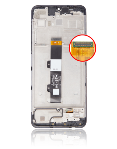 Motorola Moto G Pure 2021 XT2163 Screen Replacement LCD FRAME Repair Kit - For All Phone Colors
