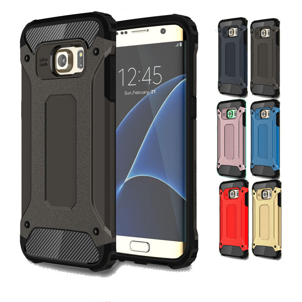 Rugged Armor Protective Hard Case Cover - Galaxy S7